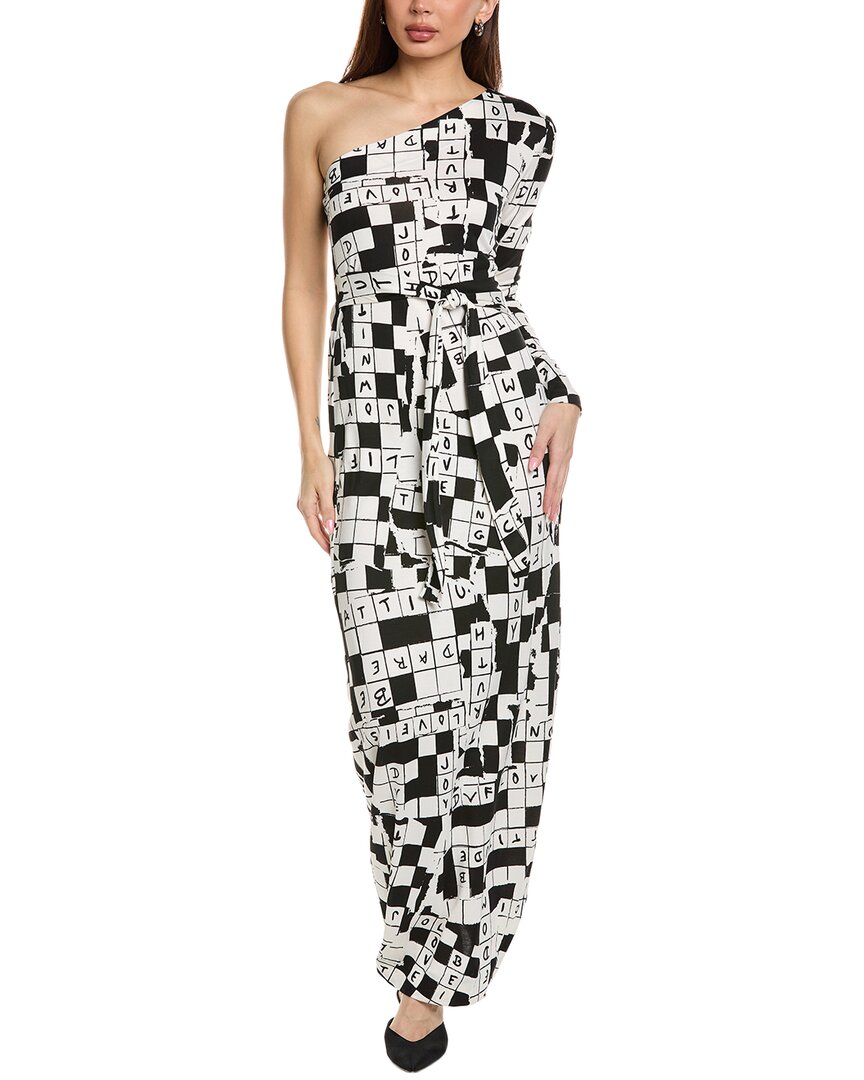

Платье макси из шелка Diane von Furstenberg Coco Wrap Panel, черный