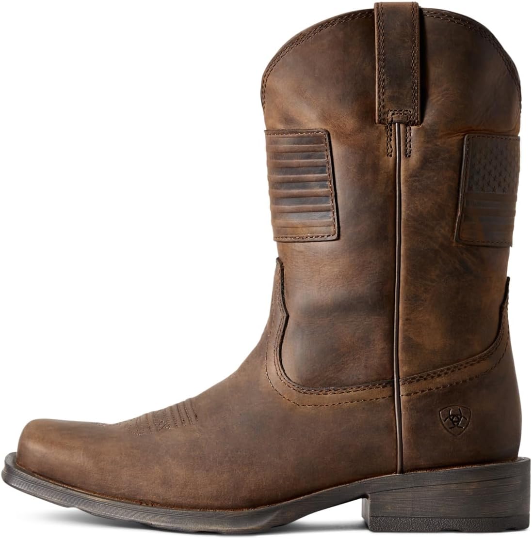 Мужские вестерн-бутсы Ariat Rambler Patriot, коричневый — фото 2