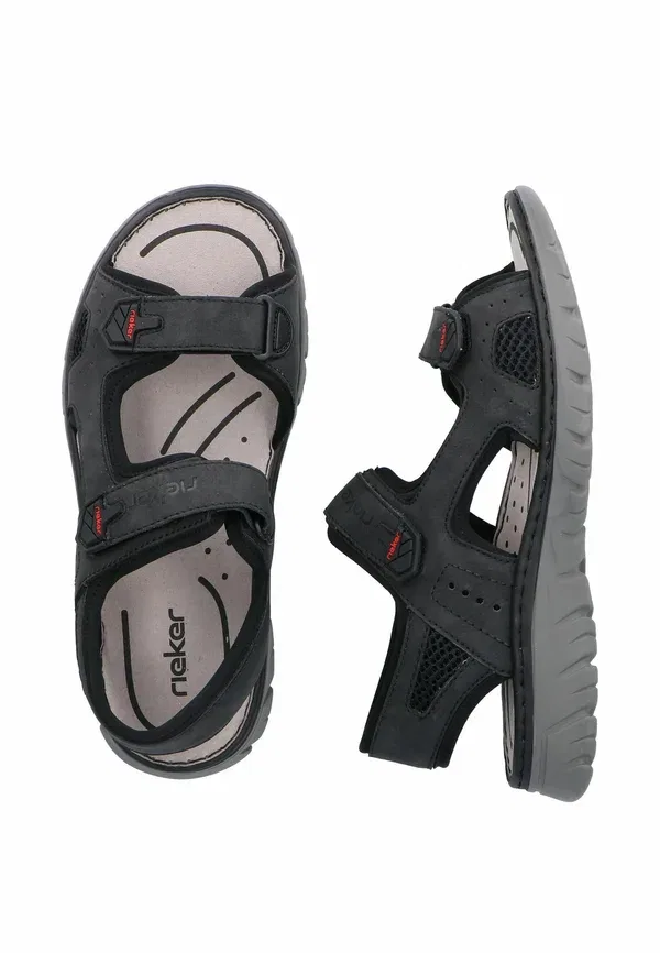 Сандалии Rieker walking sandals, черный — фото 3