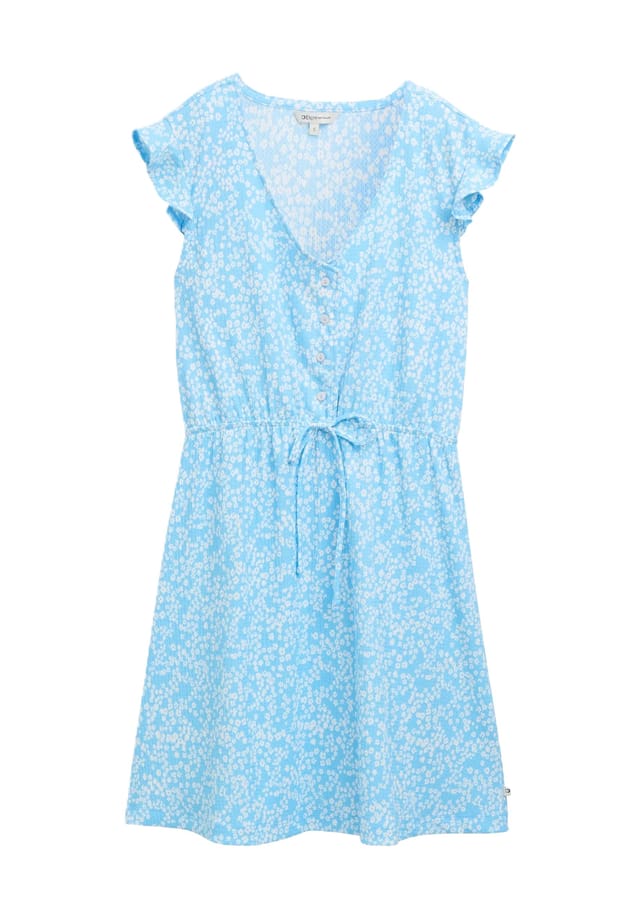 

Платье-Рубашка с планкой на пуговицах Denim Tom Tailor, цвет 38267 small flowe