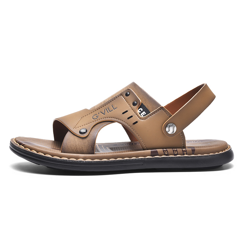 

G＇VILL Пляжные сандалии мужские цвета хаки/серый