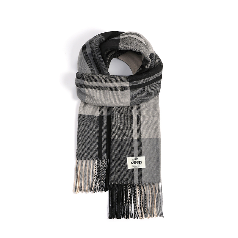 

Шарф из полиэстера Unisex Jeep, черный ink
