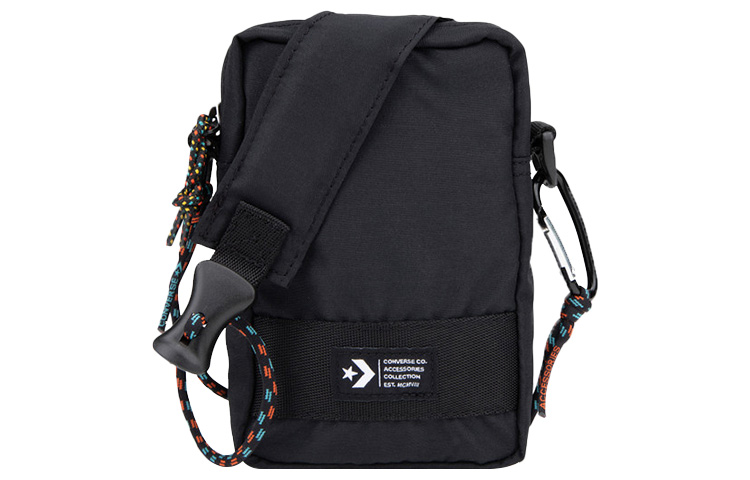 

Converse Полиэстеровая наплечная сумка через плечо обычная унисекс черная
