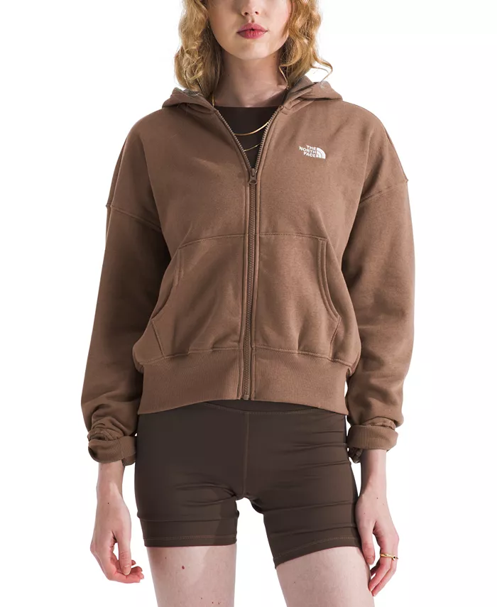 

Женская худи Evolution на молнии The North Face, коричневый