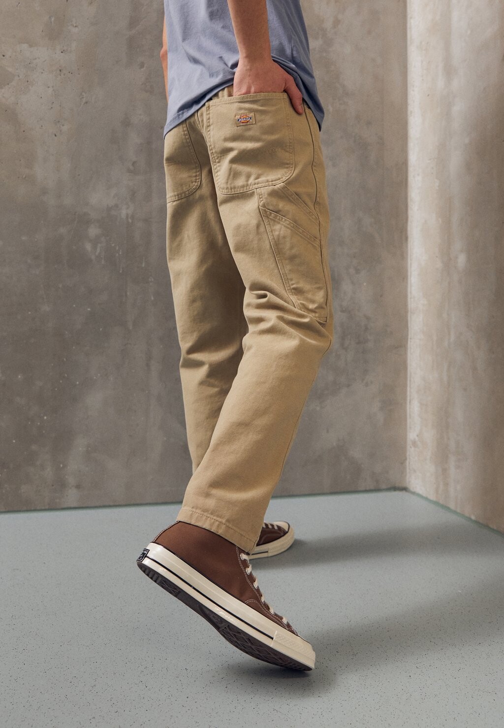 

Брюки CARPENTER PANT Dickies, пустынный песок, промытый камнем