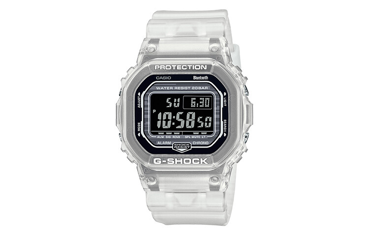

Мужские часы CASIO, Прозрачный Белый