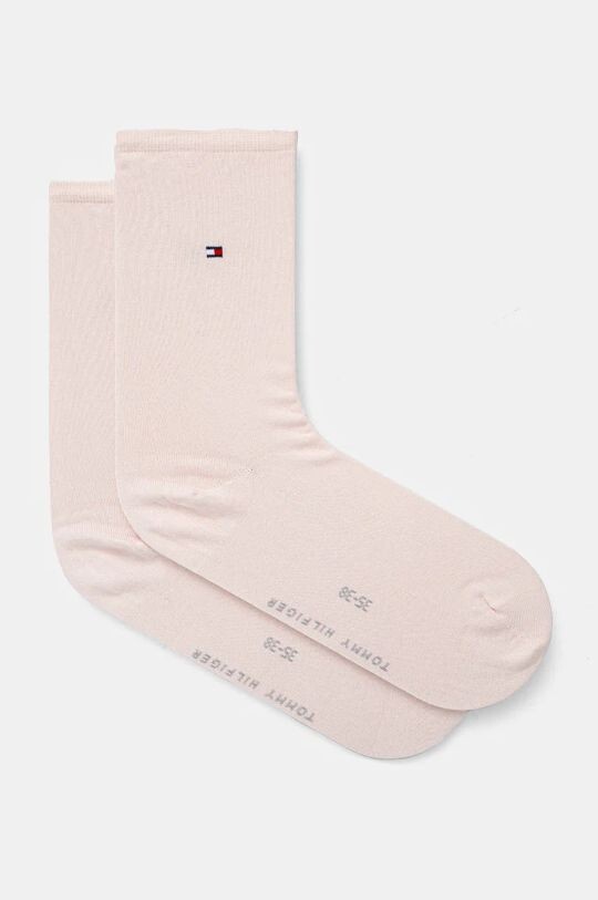 

2 пары носков Tommy Hilfiger, розовый