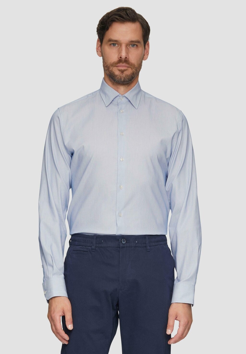

Официальная рубашка TAILORED FIT s.Oliver BLACK LABEL, белый