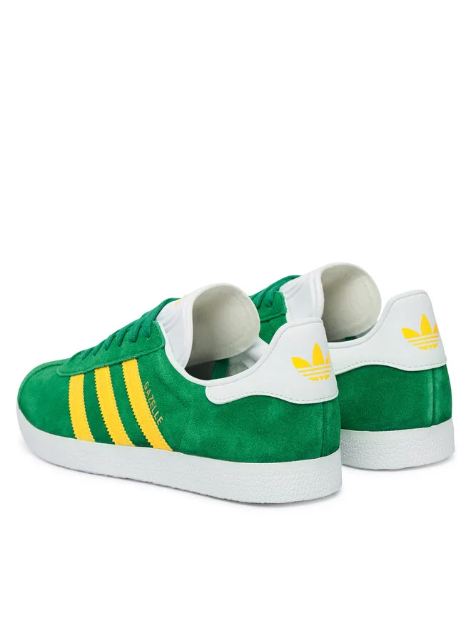 Adidas Зеленые кроссовки Gazelle HQ9187 — фото 3