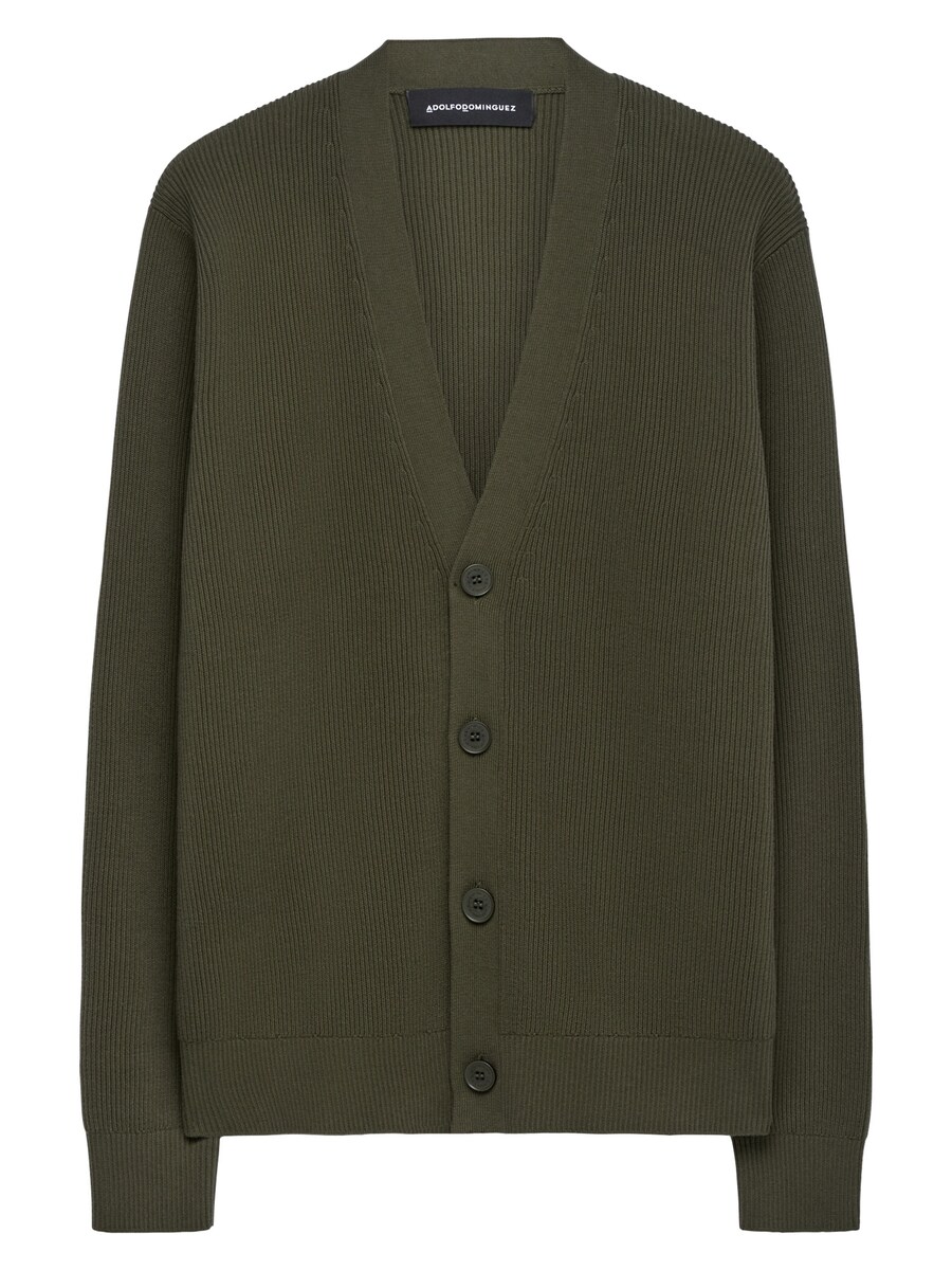 

Вязаный кардиган Adolfo Dominguez, цвет Green/Khaki