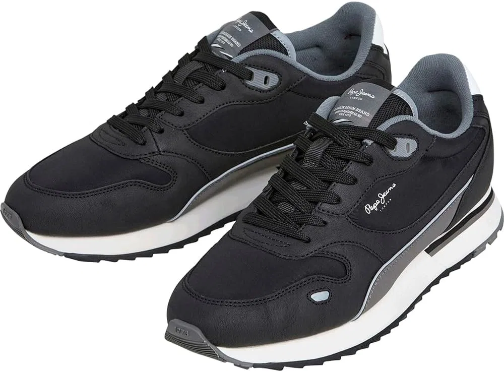 Мужские кроссовки Pepe Jeans Bexley South M Sneak, Black — фото 3