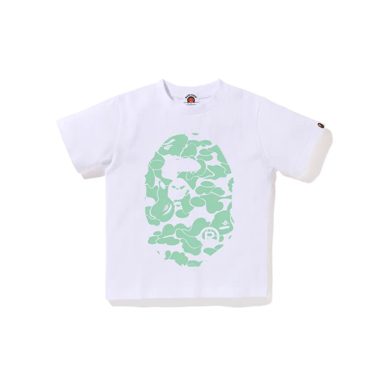 Футболка детская A BATHING APE Pre School Crew Neck белая