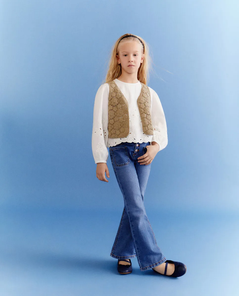 

Жилет для девочки Kids El Corte Inglés, цвет 520 Kaki