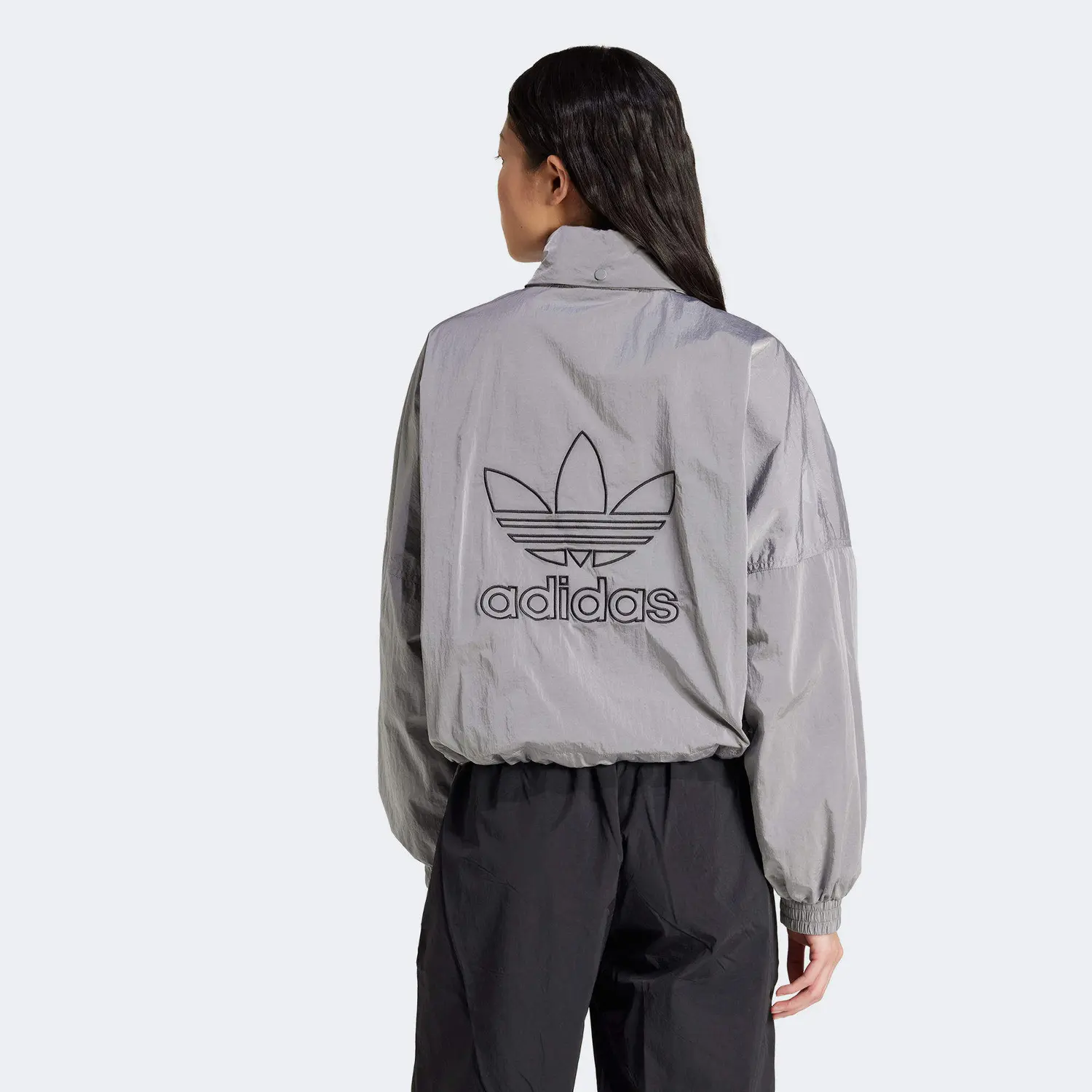 Adidas Originals Куртка женская серая, Gray — фото 4