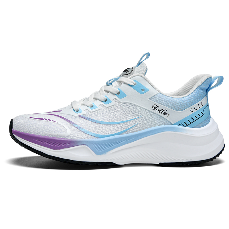 

TCELLARS Амортизирующие износостойкие легкие кроссовки для бега с эффектом увеличения роста и отскоком низкие унисекс эксклюзивная коробка зеленый парус белый, цвет Green Sail White