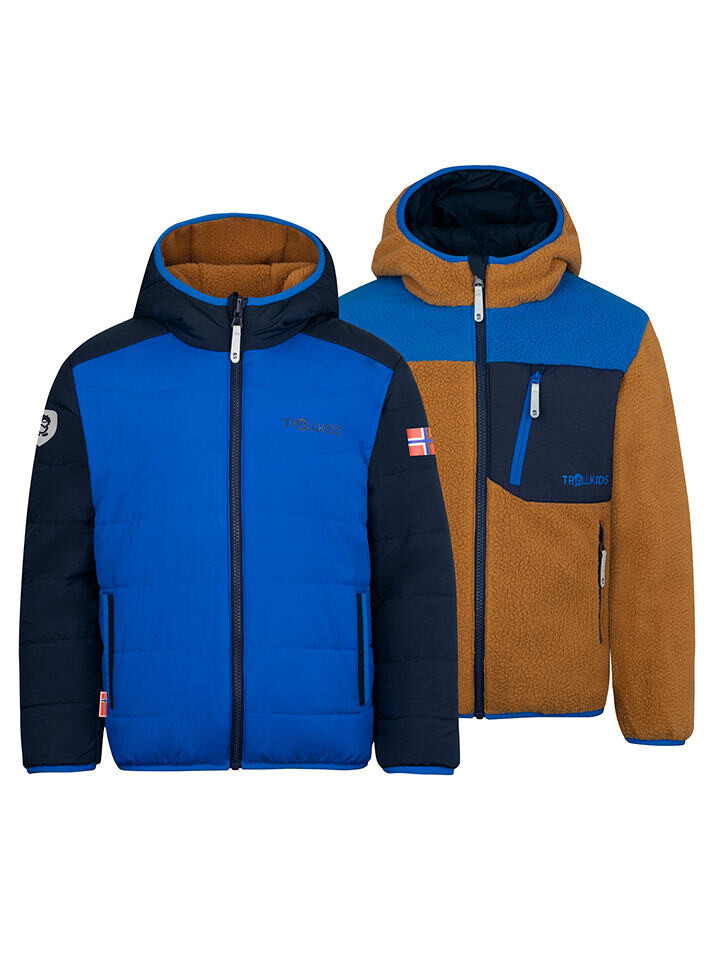

Зимняя куртка Trollkids Wende-Winterjacke Sandvika, светло-коричневый