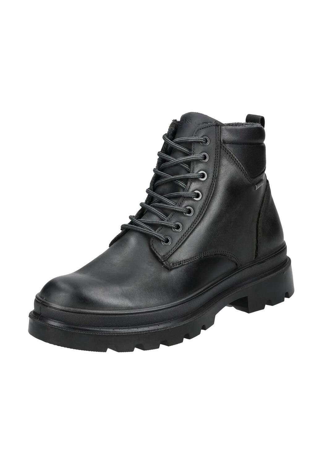 

Ботильоны из кожи нубука/текстиля Igi&co, черный