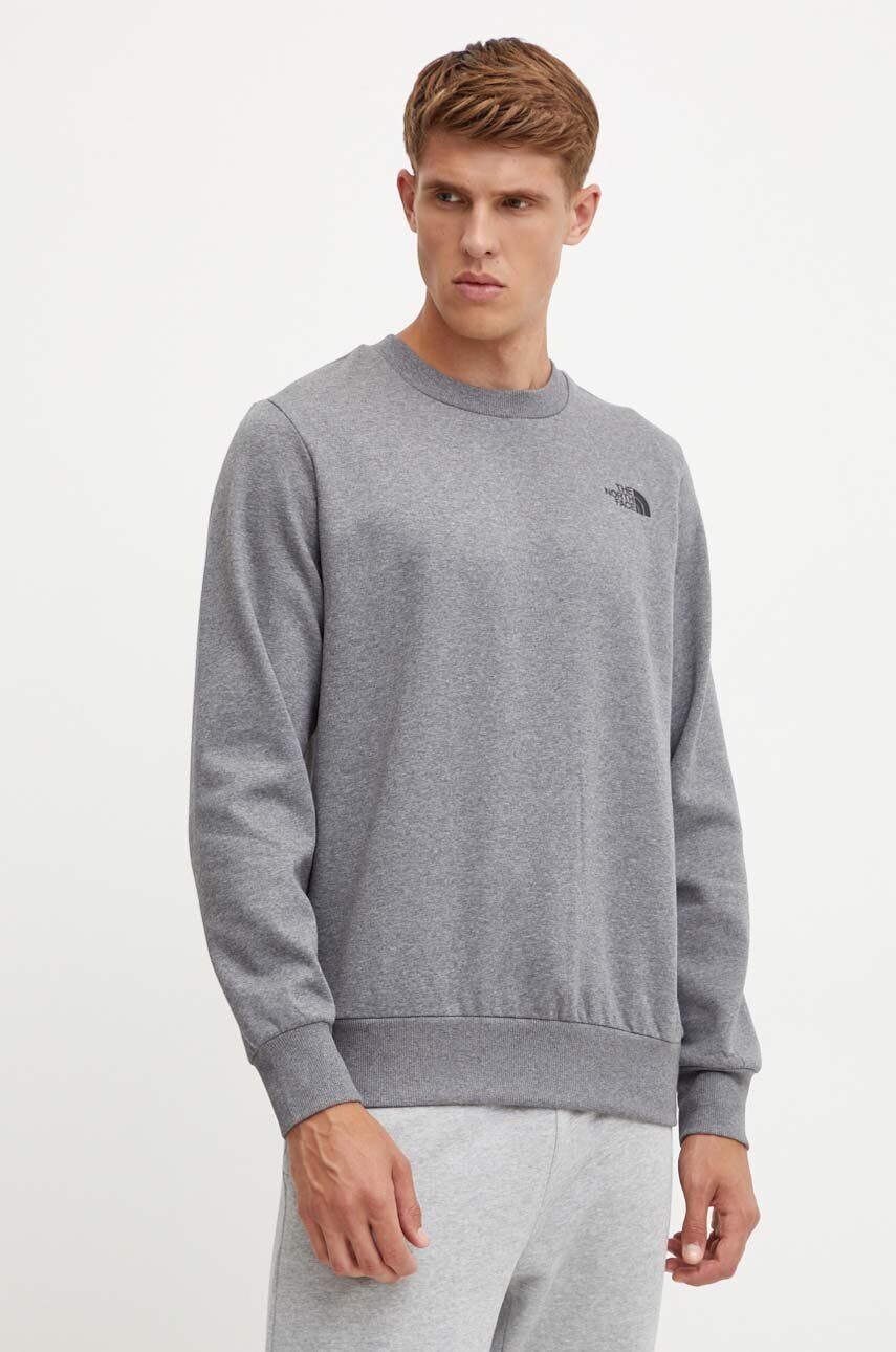 

Толстовка The North Face Simple Dome Crew, серый