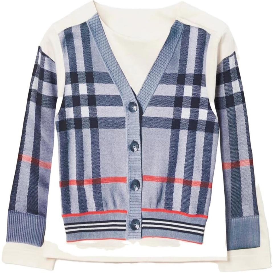 

Барбери Детский свитер светло-бежевый FW23