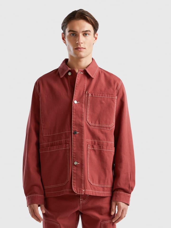 

Куртка Benetton, красный