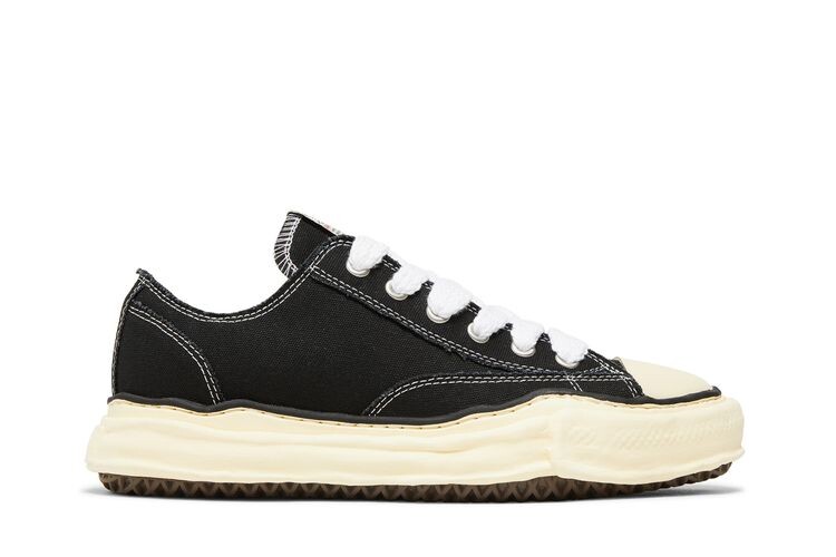 

Кроссовки Maison Mihara Yasuhiro Peterson OG Sole Canvas Low Black, черный