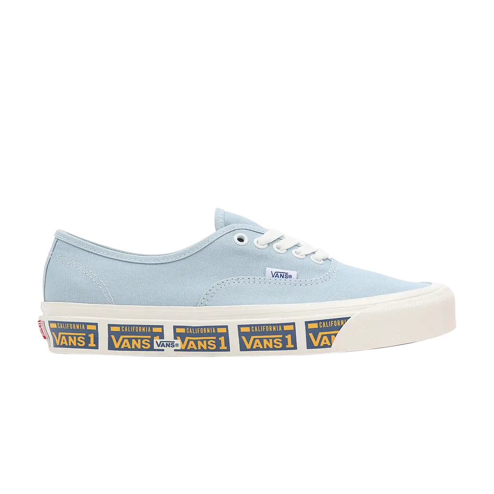 Ботинки Authentic 44 DX Vans, синий