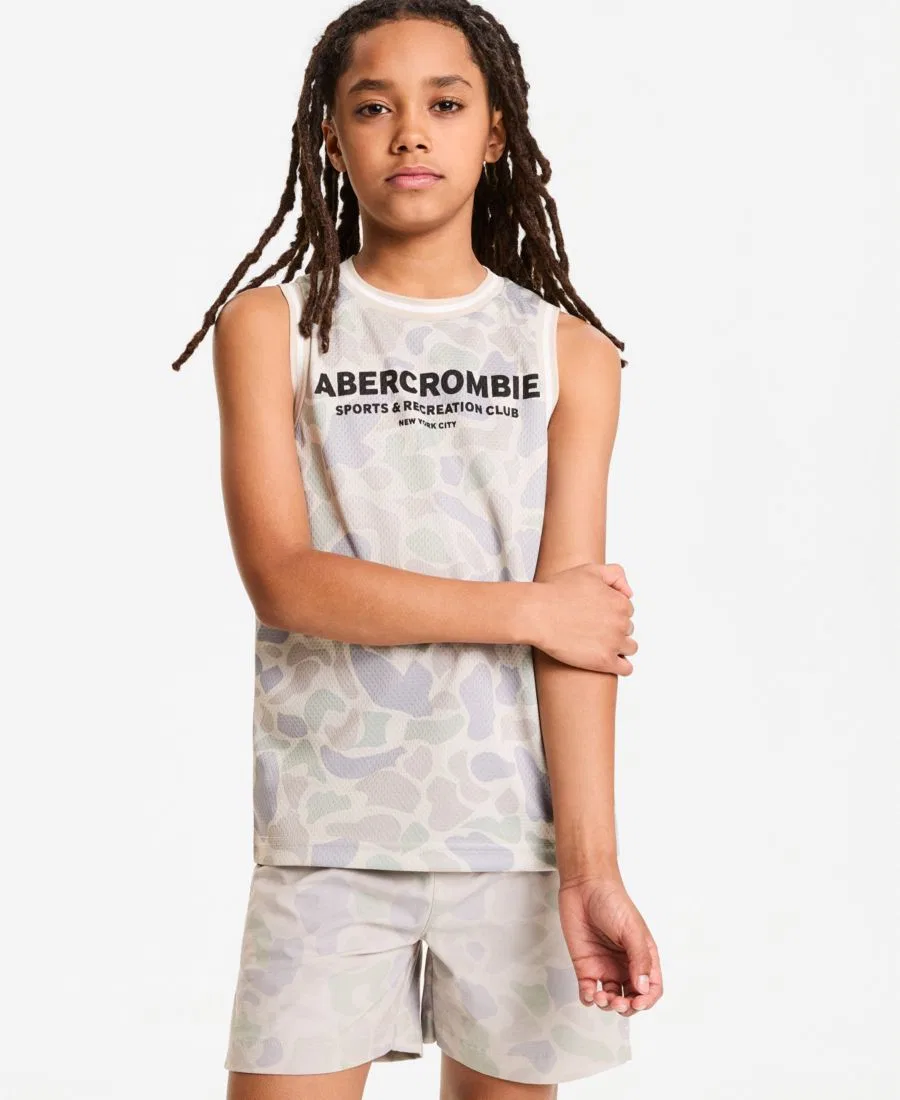 Сетчатая майка без рукавов для мальчиков 5-18 лет Abercrombie Kids