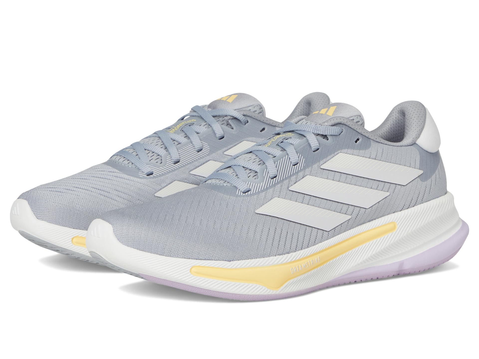 Кроссовки Adidas Running Supernova Ease Running Shoes, Halo Silver/Dash Grey/Orange Tint