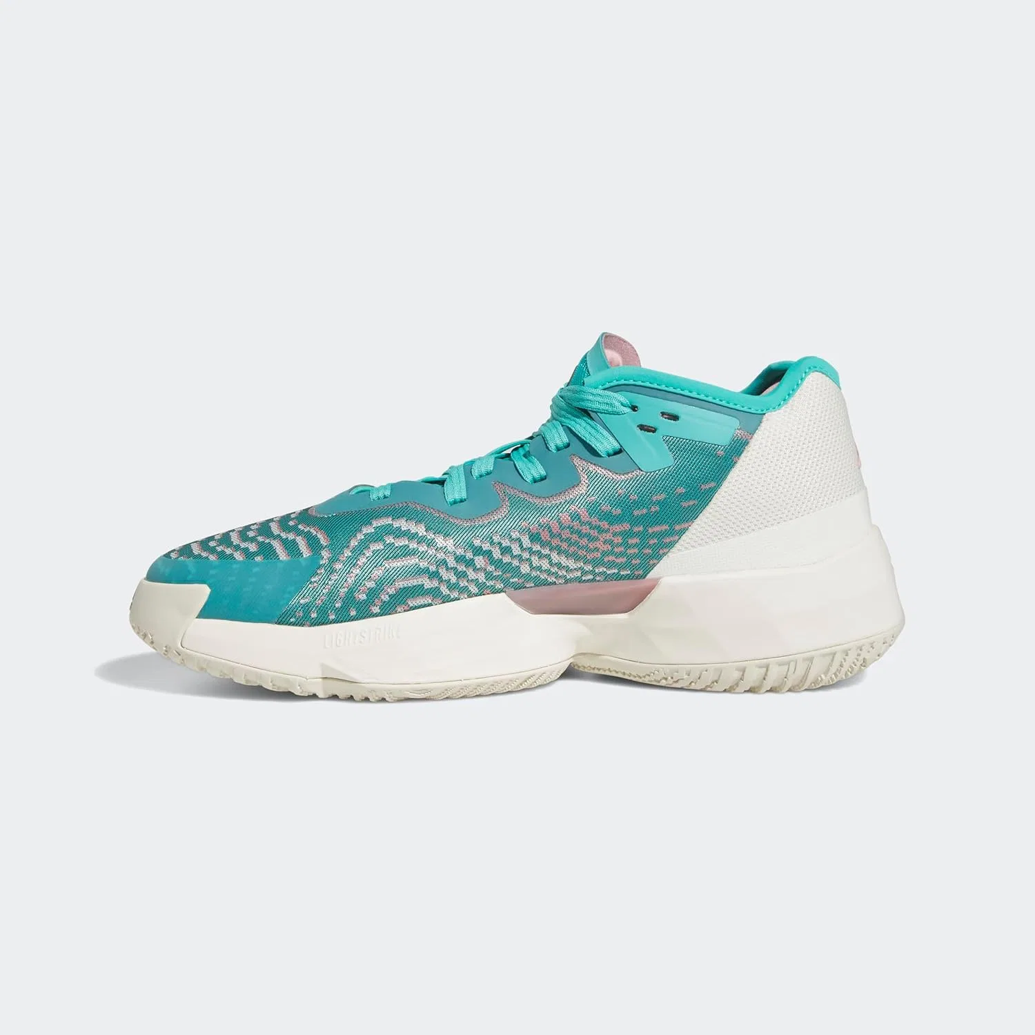 Кроссовки Adidas Herren Don Issue 4, Semi Mint Rush Wonder Mauve Off White — фото 3