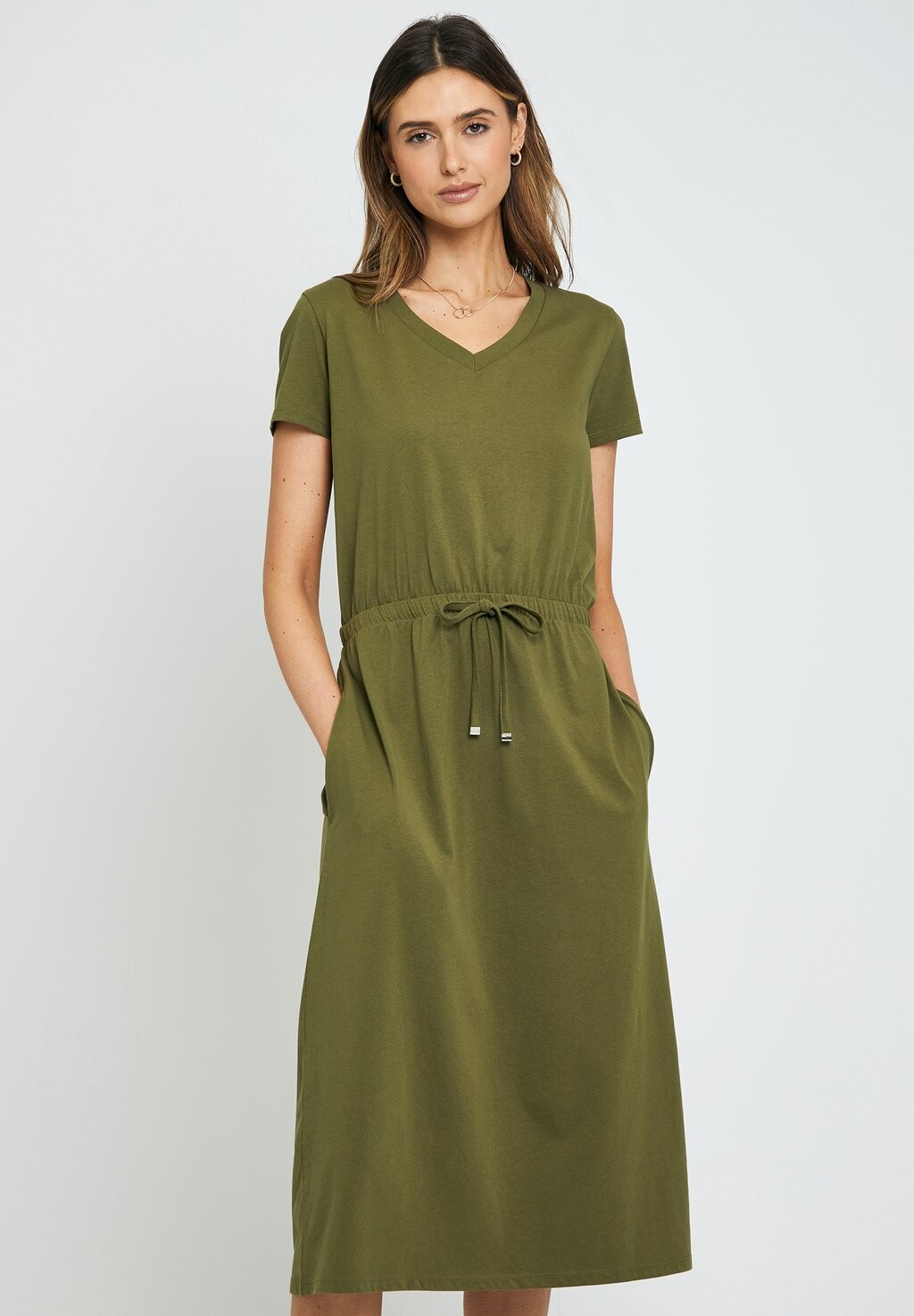 

Платье из джерси WILLOW Threadbare, цвет khaki