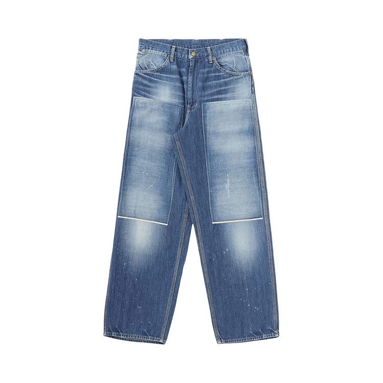 

Брюки Visvim Carpenter Pants, Indigo