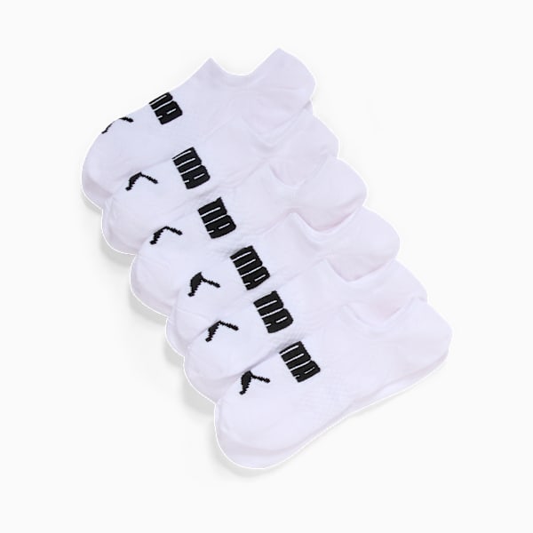 

Женские носки-невидимки (6 пар) Puma, белый