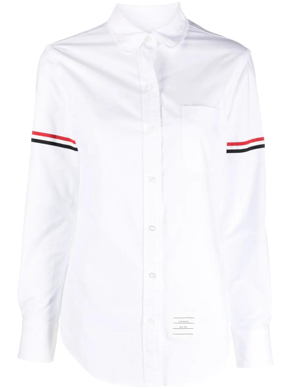

Рубашка с полосками RWB THOM BROWNE, белый