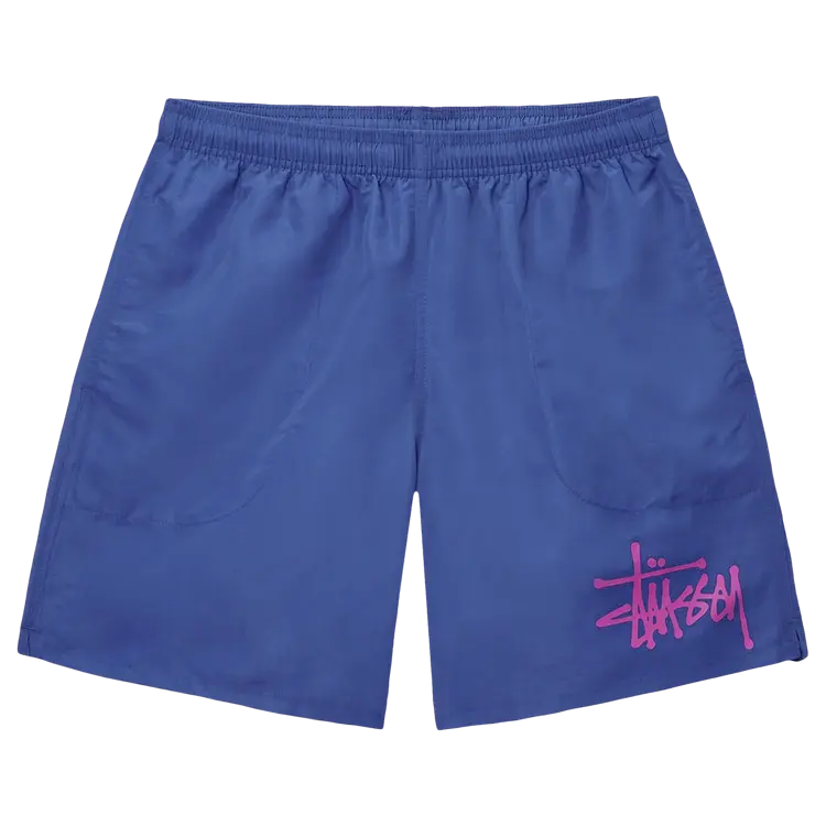 

Шорты Stussy Big Basic Water 'Royal', синий