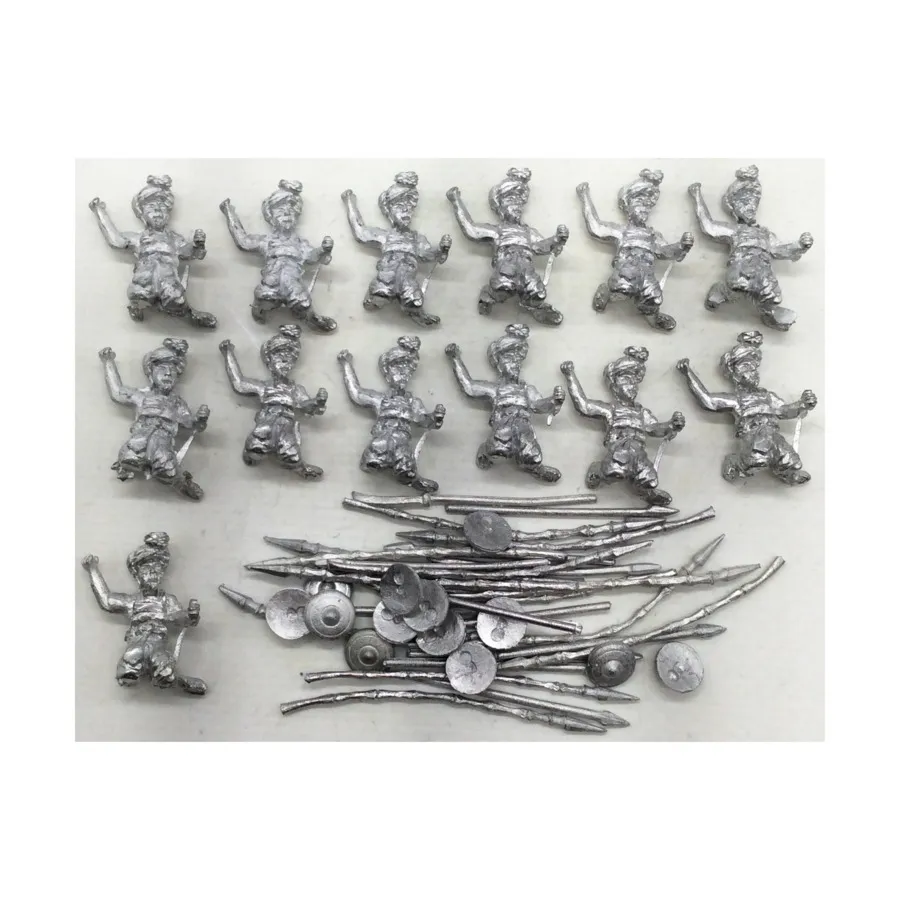 

Коллекция индийских копейщиков №2, Miscellaneous Historical Miniatures - Loose Miniatures (28mm) (Unidentifiable Manufacturer)