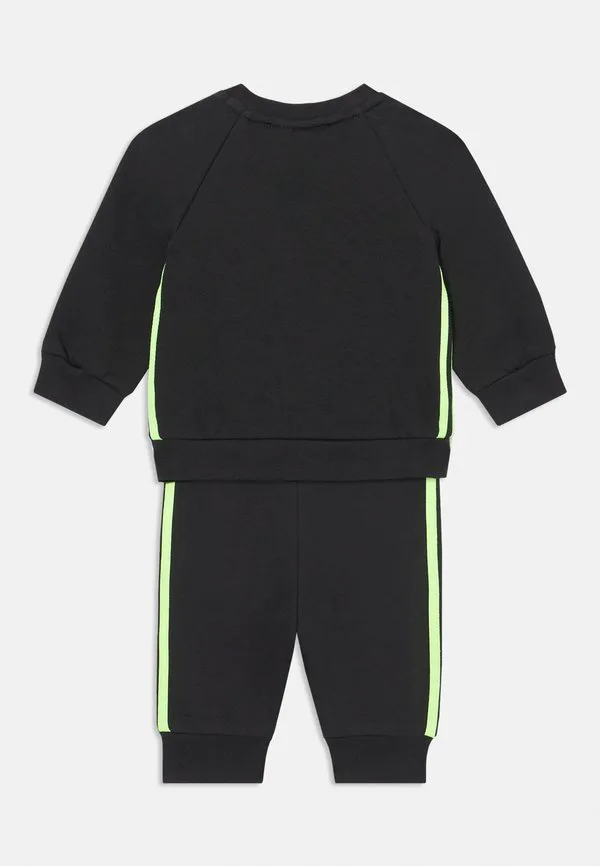 Спортивный костюм унисекс для команды Adidas Originals, Black/Signal Green — фото 2