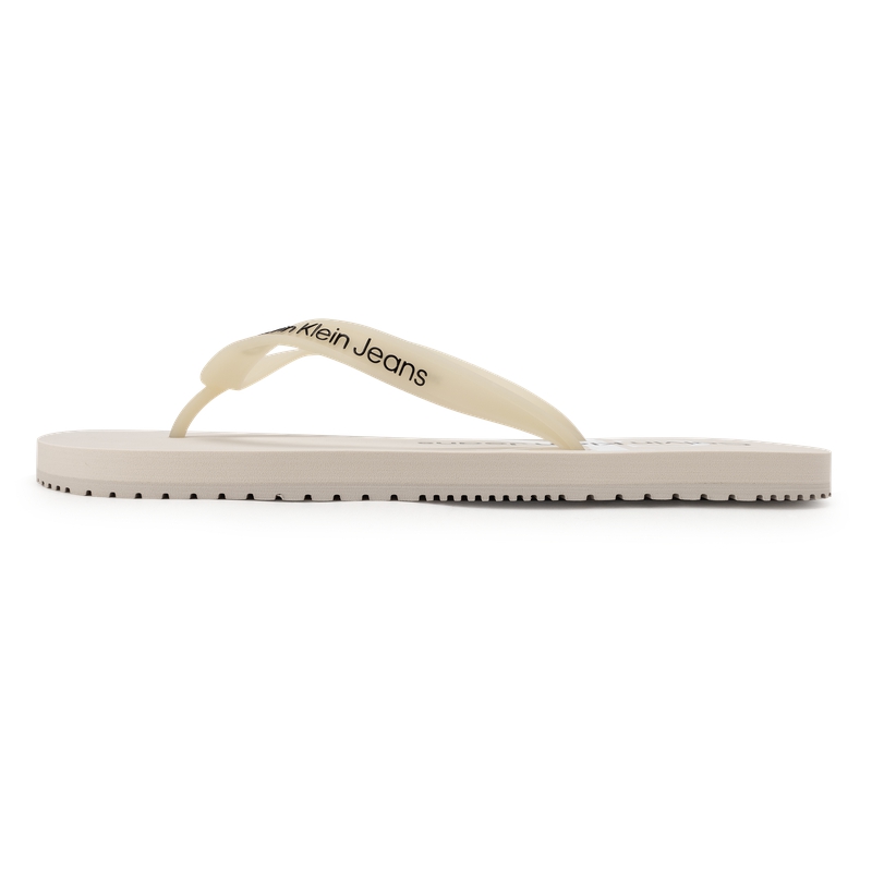 

Кальвин Кляйн Шлёпанцы мужские Mocha Milk CKJ CALVIN KLEIN JEANS, 01 L-Mocha Beige