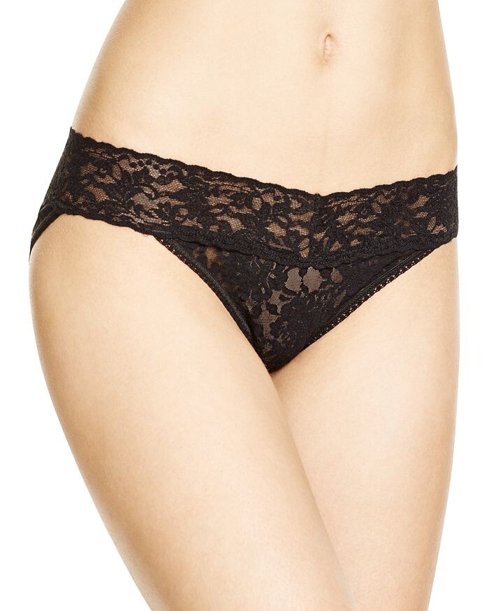 

Трусы женские Signature Lace V-Kini Hanky Panky, черный