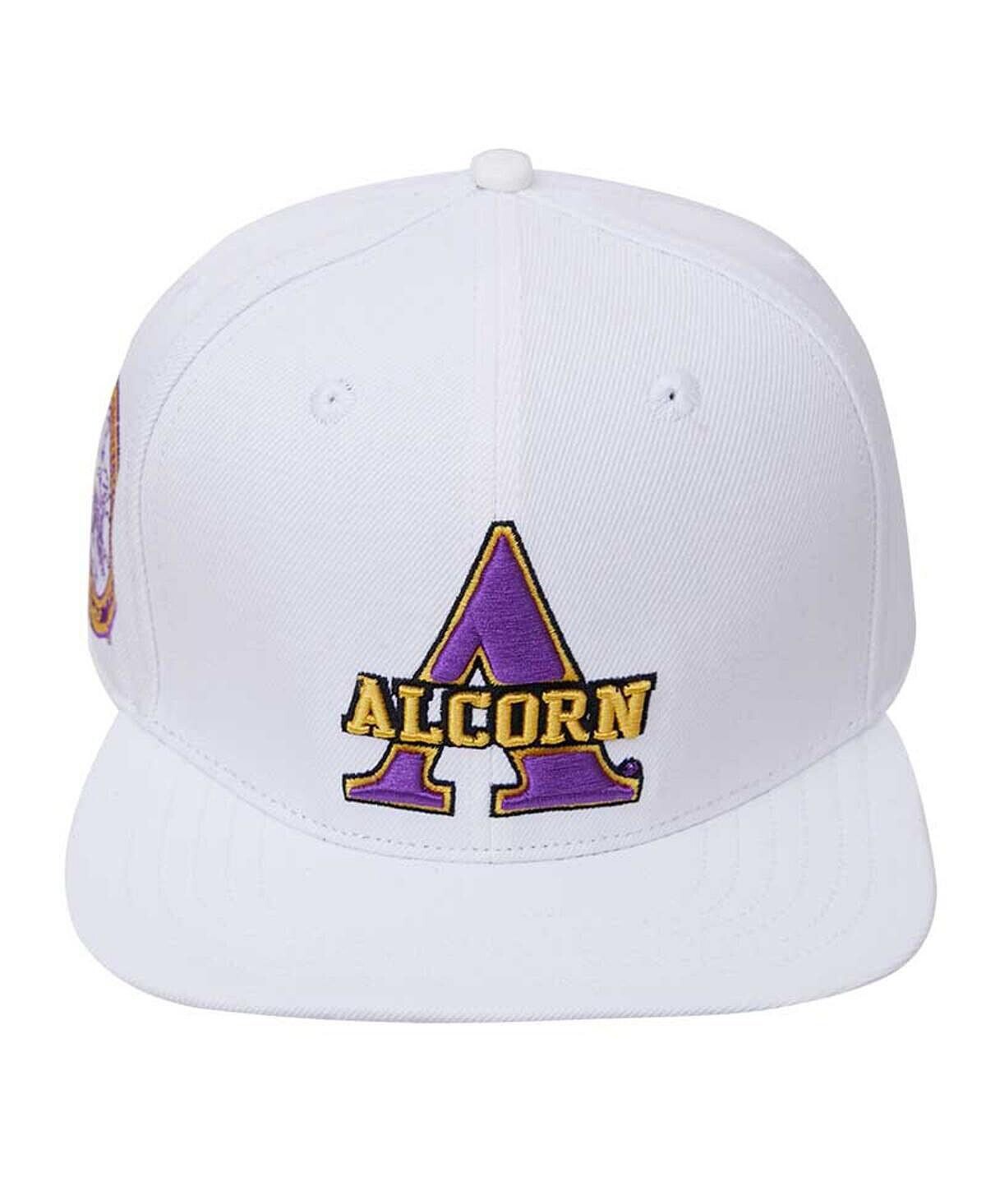 

Мужская белая шерстяная шляпа с логотипом Alcorn State Braves Primary Logo Pro Standard