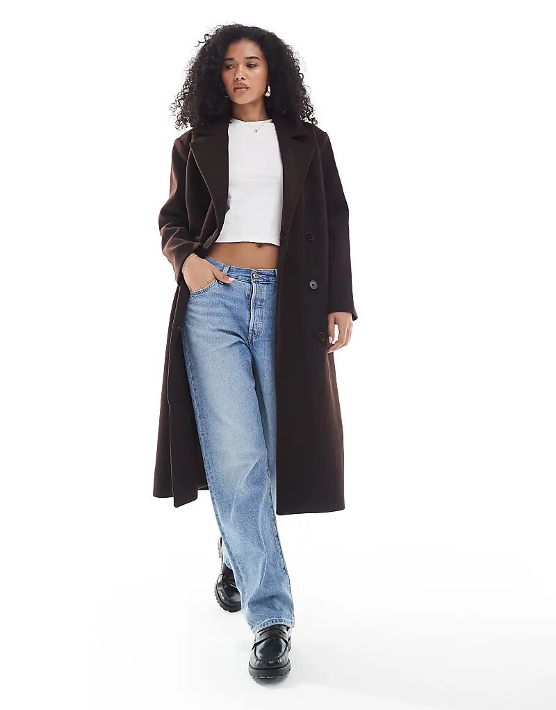 

Пальто Cotton On Harrison, коричневого цвета