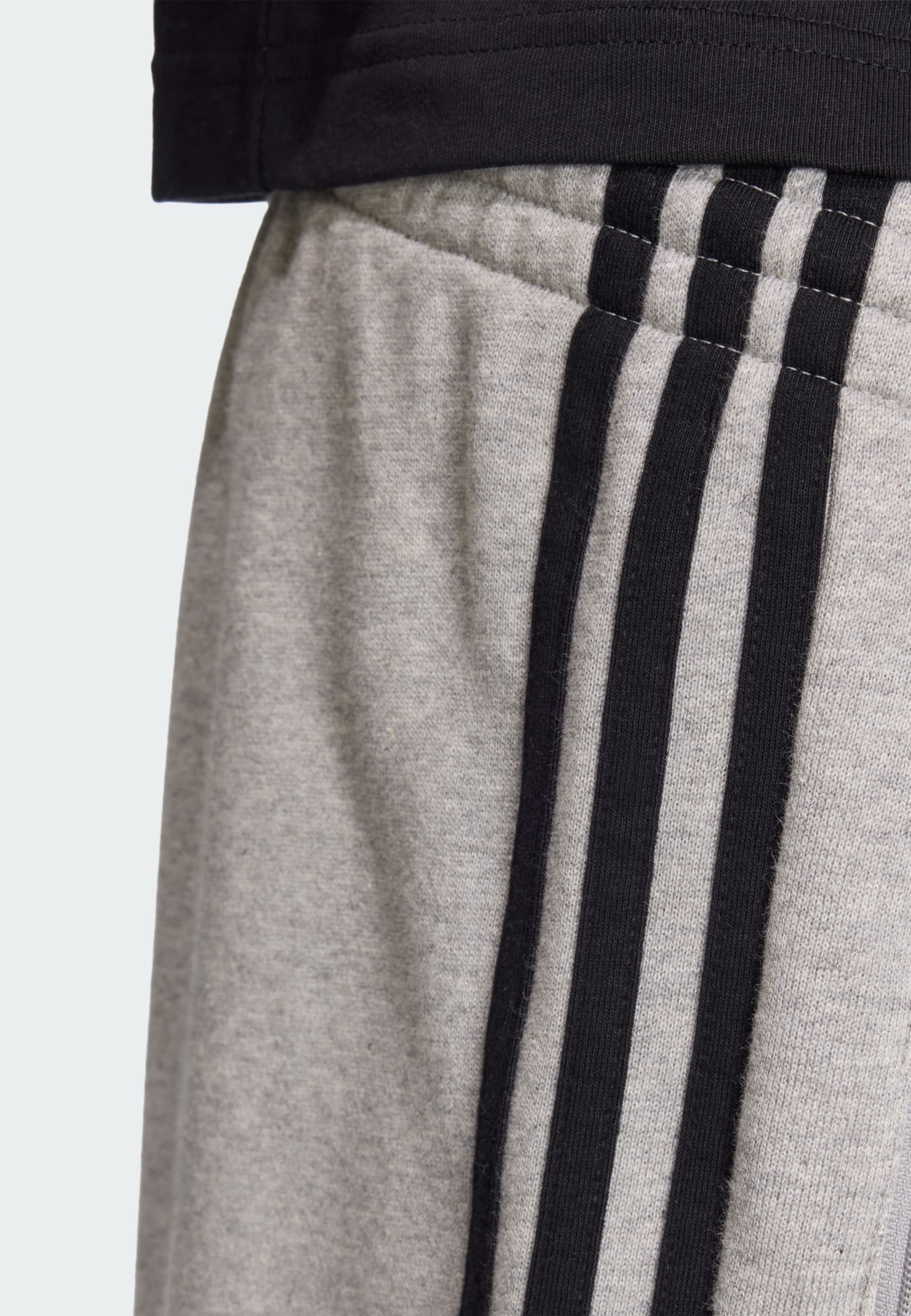 Adidas Originals Шорты Regular '3-STRIPES' в крапчатом сером цвете — фото 4