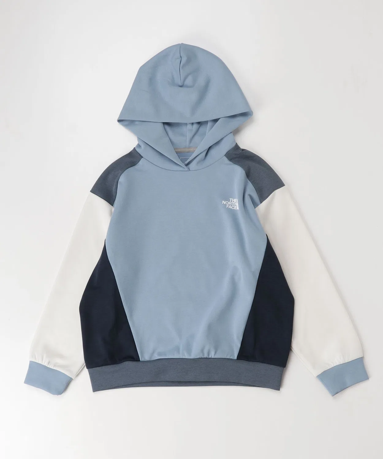 Свитшот с капюшоном Motion Smoogy Wide Hoodie The North Face, полиэстер, оф-белый — фото 3