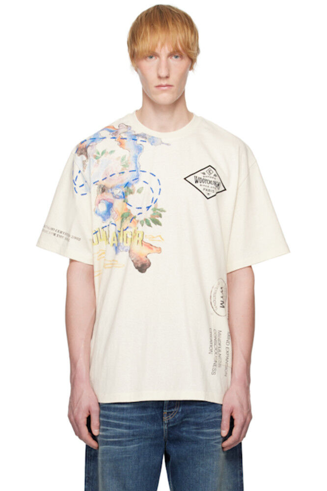 

Футболка с графическим принтом Off-White WOOYOUNGMI