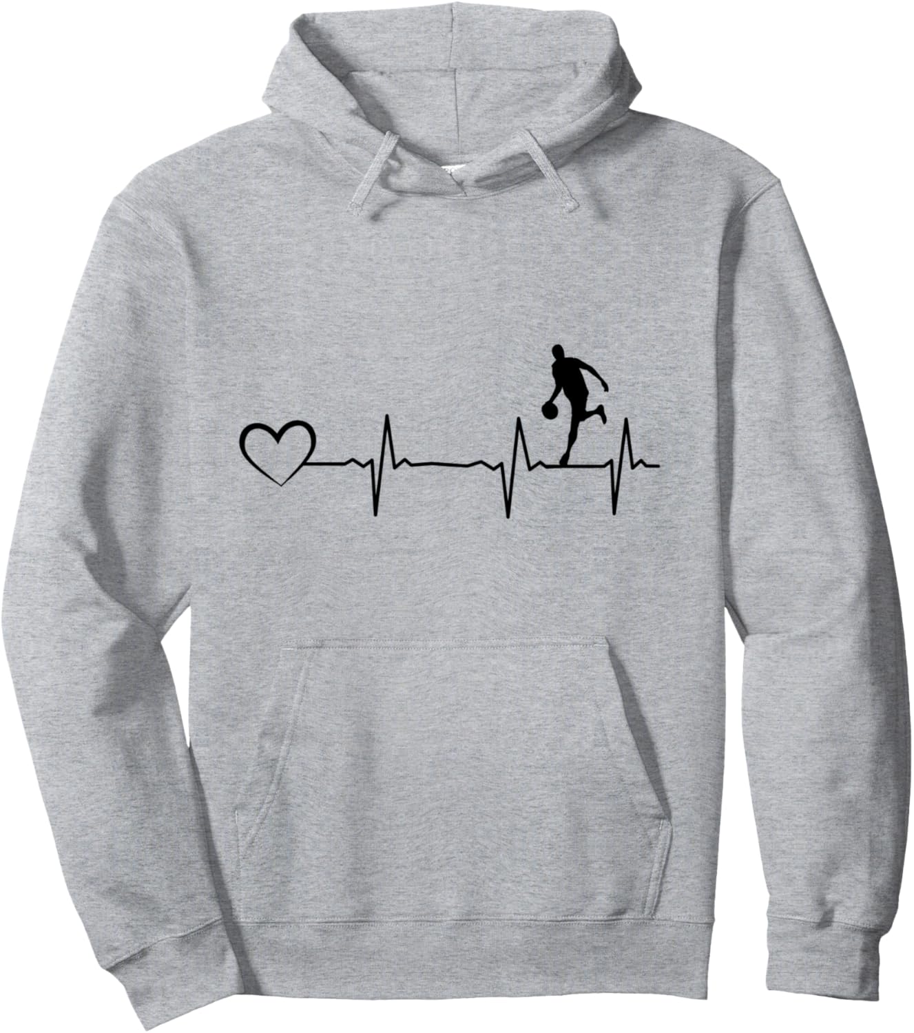 

Худи с изображением баскетболиста, серая, с рисунком сердцебиения и ЭКГ Playing Basketball Lover Boys & Girls Clothing, Серый, Худи с изображением баскетболиста, серая, с рисунком сердцебиения и ЭКГ Playing Basketball Lover Boys & Girls Clothing