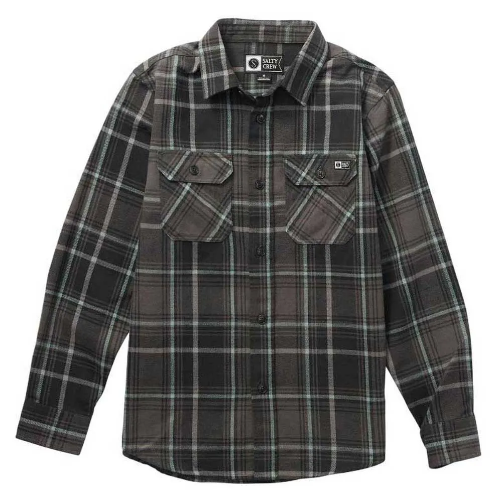 

Рубашка с длинным рукавом Salty Crew Daybreak flannel, серый
