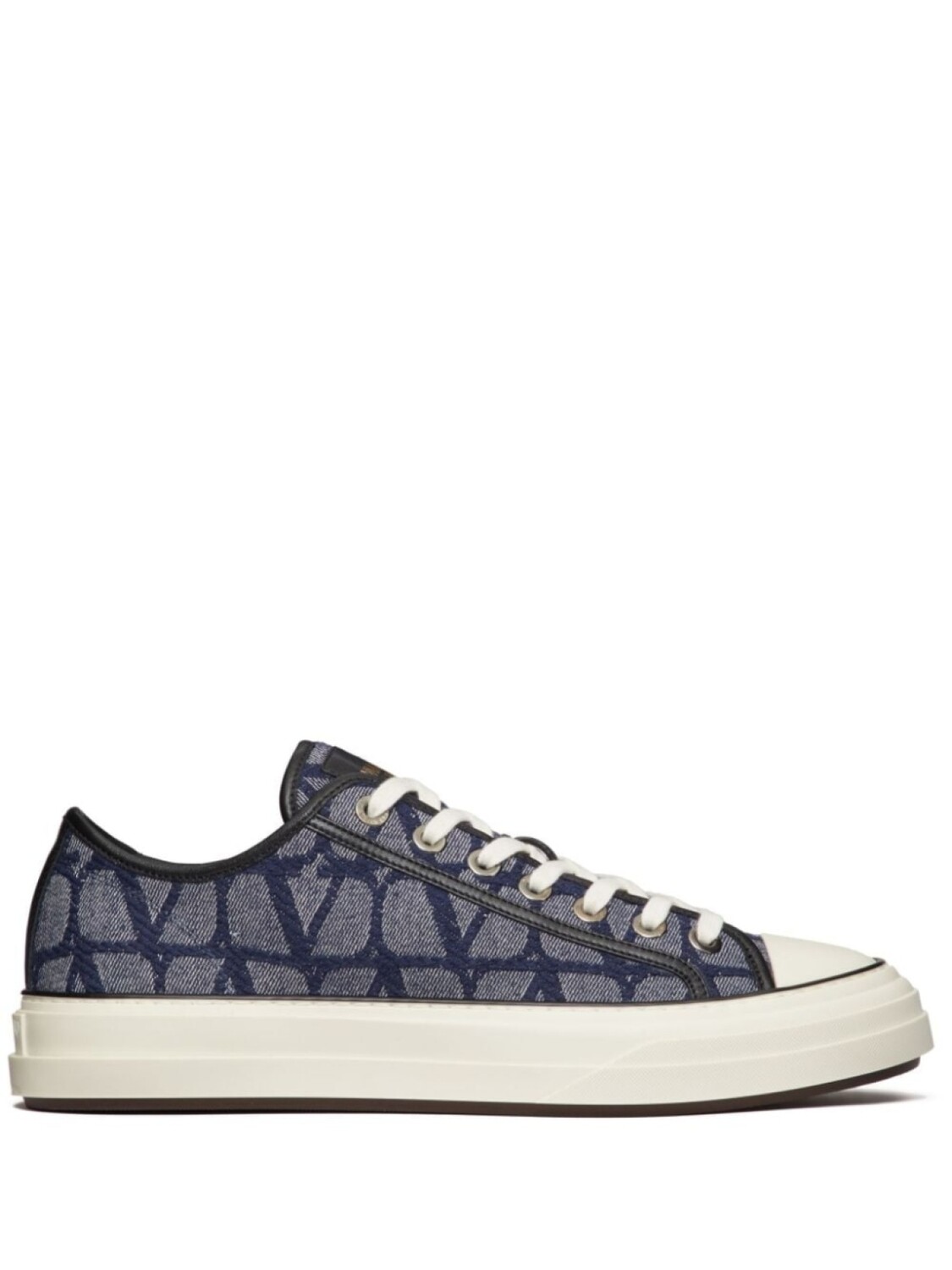 

Valentino Garavani кеды Toile Iconographe Totaloop, синий