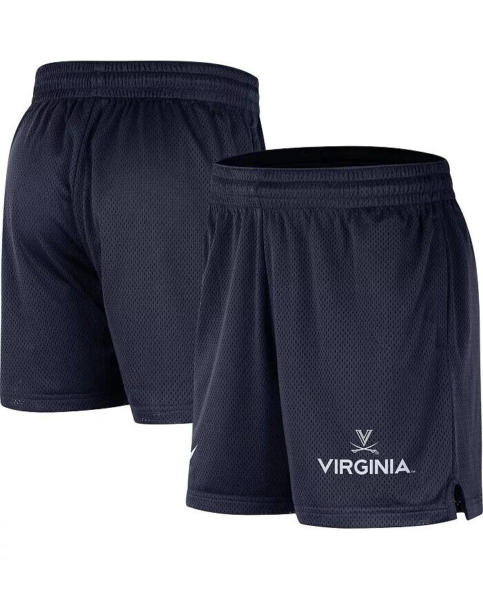 

Мужские темно-синие шорты из сетки Virginia Cavaliers Nike, синий