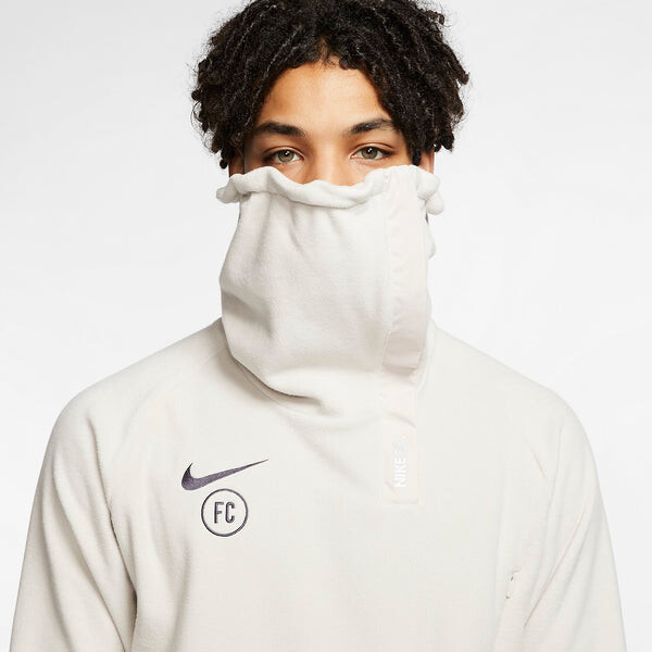 Толстовка Nike FC Winter Drill Fleece 1/4Zip Jackets 'beige', бежевый — фото 3