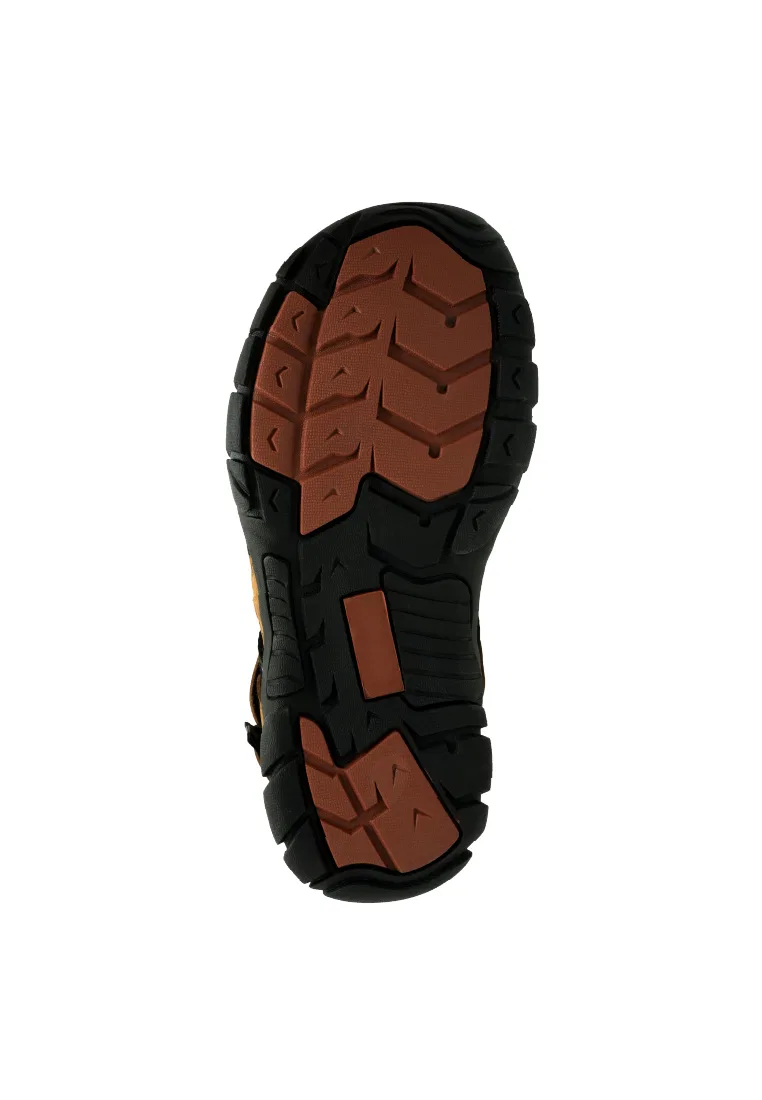 Мужские сандалии, slip-on, искусственная кожа, модель 250441263 Louis Cuppers, коричневый — фото 4