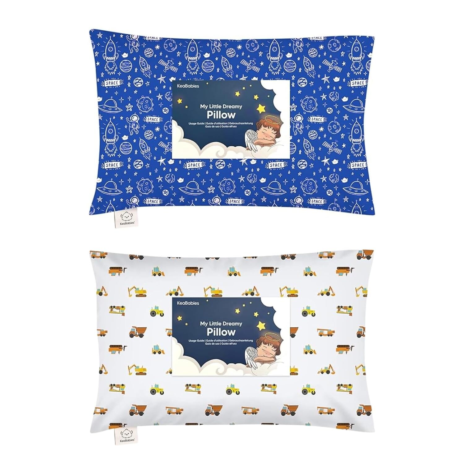 

Kea Подушка для малышей с наволочкой - 13x18 My Little Dreamy Pillow, хлопковые подушки для сна для малышей, детские подушки, дорожные подушки, мини-подушка, детская подушка, подушка для детской кроватки KeaBabies